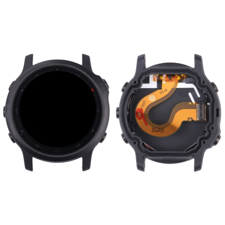 Écran LCD et numériseur complet avec cadre pour Garmin Fenix 6S