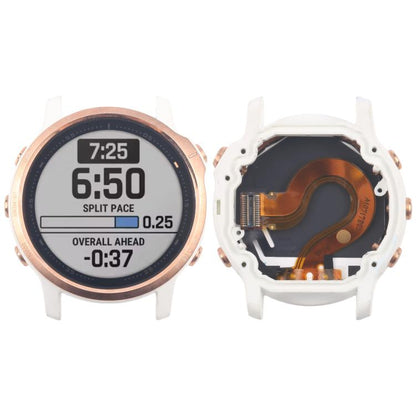 Écran LCD et numériseur complet avec cadre pour Garmin Fenix 6S