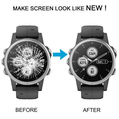 Écran LCD et numériseur complet avec cadre pour Garmin Fenix 5S Plus (version saphir)