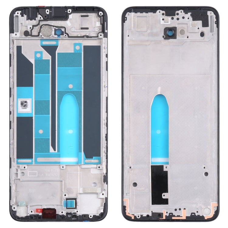 Pour OPPO Realme 8 4G / Realme 8 Pro RMX3085 RMX3081, boîtier avant, cadre LCD, plaque de lunette