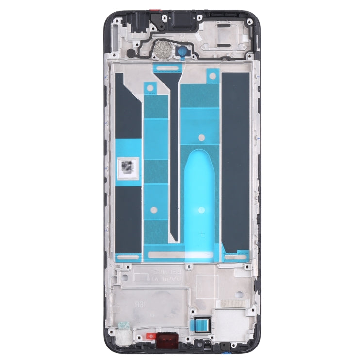 Pour OPPO Realme 8 4G / Realme 8 Pro RMX3085 RMX3081, boîtier avant, cadre LCD, plaque de lunette