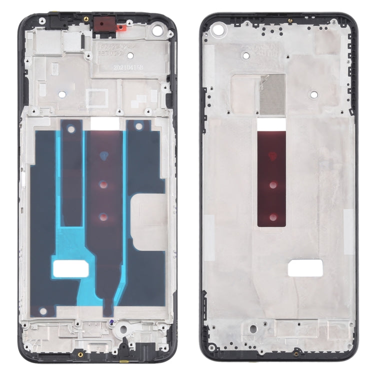 Pour OPPO Realme V13 5G / Realme Q3 5G boîtier avant cadre LCD plaque de lunette, For OPPO Realme V13 5G / Realme Q3 5G
