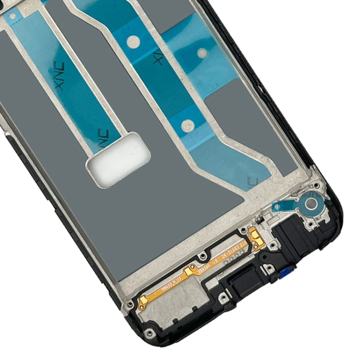 Pour OPPO Realme C25 RMX3193, RMX3191 boîtier avant plaque de cadre LCD, For OPPO Realme C25
