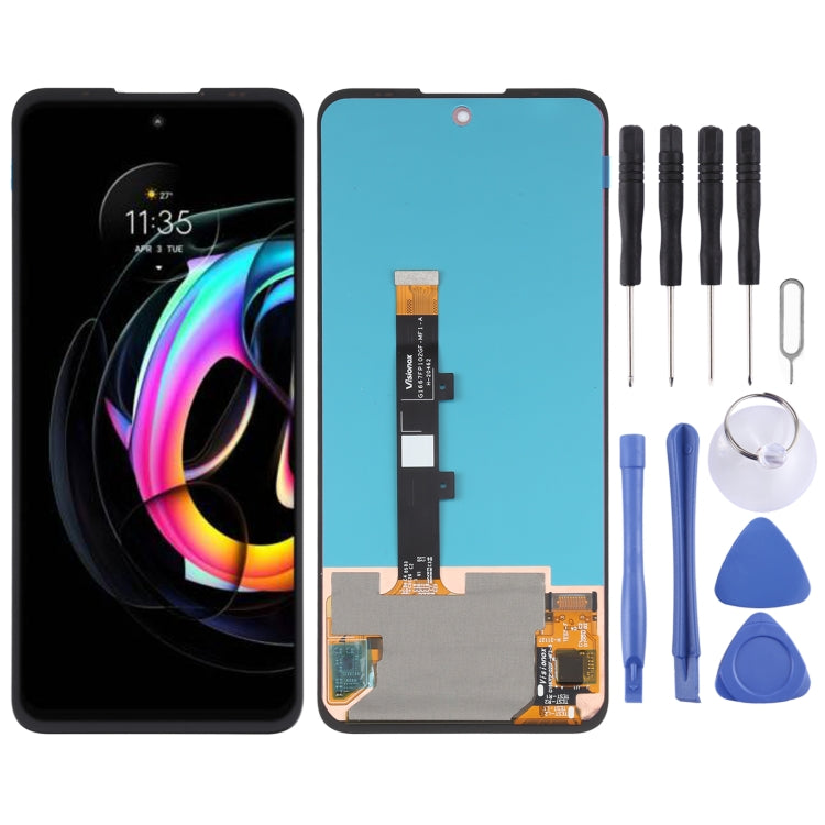 Écran LCD AMOLED d'origine pour Motorola Edge 20 Fusion/Edge 20 Lite avec assemblage complet de numériseur