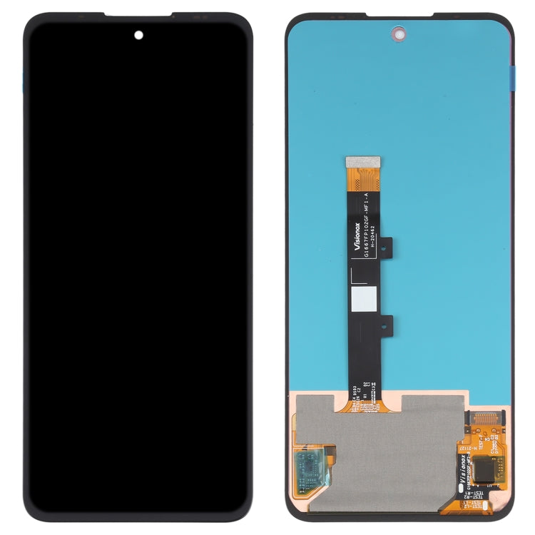 Écran LCD AMOLED d'origine pour Motorola Edge 20 Fusion/Edge 20 Lite avec assemblage complet de numériseur