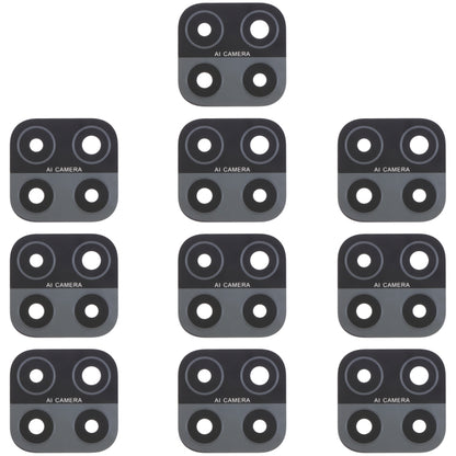 Objectif de caméra arrière pour OPPO A15 / A15s / A35 CPH2185 CPH2179 PEHM00, 10 pièces