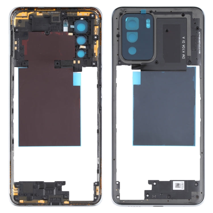 Plaque de lunette de cadre central pour Xiaomi Redmi Note 10 Pro 5G