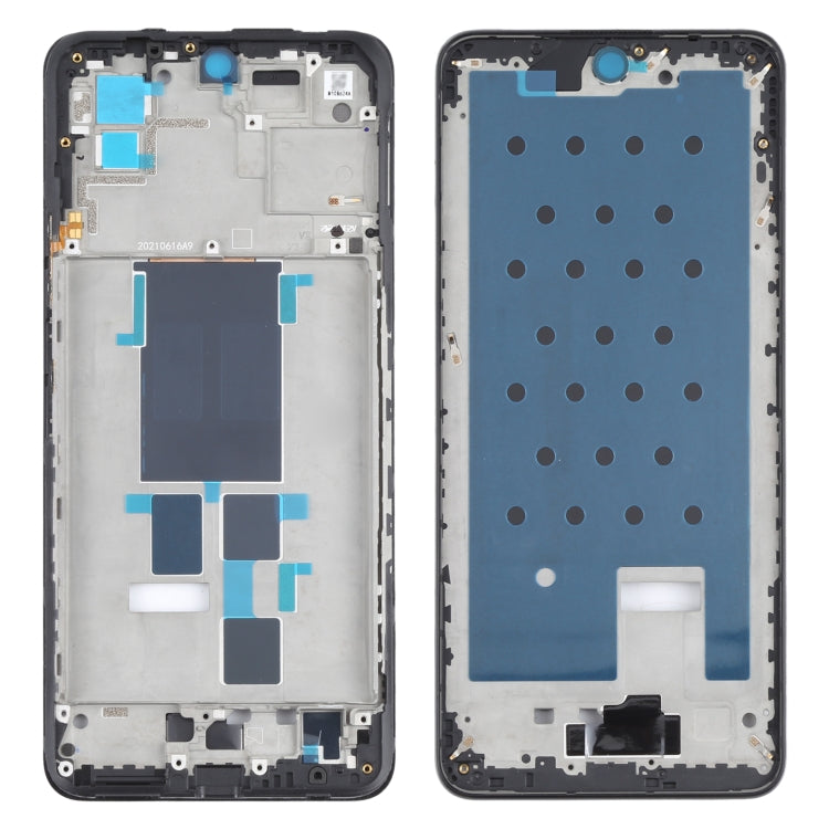 Plaque de lunette de cadre LCD de boîtier avant pour Xiaomi Redmi Note 10 Pro 5G / Poco X3 GT
