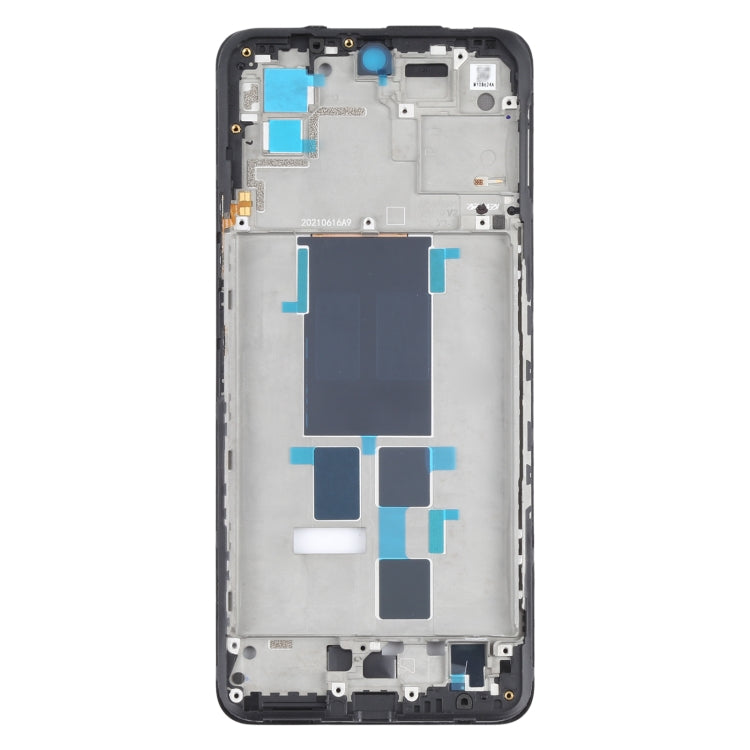Plaque de lunette de cadre LCD de boîtier avant pour Xiaomi Redmi Note 10 Pro 5G / Poco X3 GT