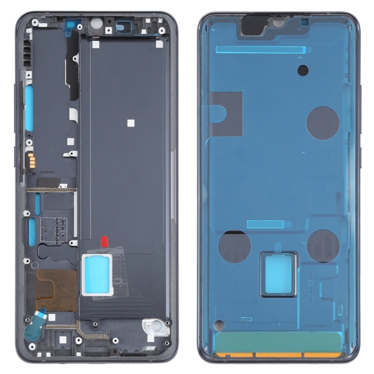 Plaque de lunette de cadre LCD de boîtier avant pour Xiaomi Mi Note 10 Lite M2002F4LG, M1910F4G