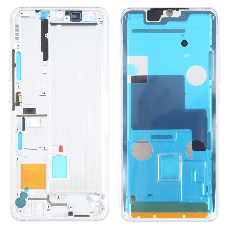 Plaque de lunette de cadre LCD de boîtier avant pour Xiaomi Mi Note 10 Lite M2002F4LG, M1910F4G
