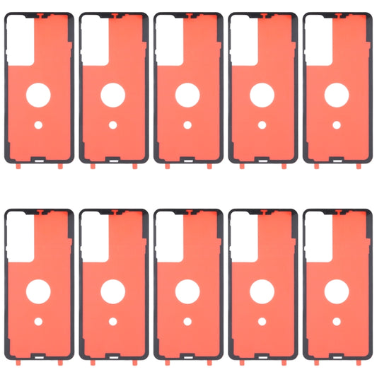 Pour OPPO Realme X50 Pro 5G 10 pièces adhésif de couverture de boîtier arrière