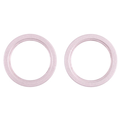 Lentille en verre de caméra arrière, 2 pièces, anneau de protection extérieur en métal pour iPhone 13