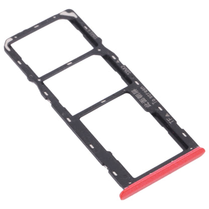 Pour OPPO Realme C12 RMX2189 plateau de carte SIM + plateau de carte SIM + plateau de carte Micro SD, For OPPO Realme C12