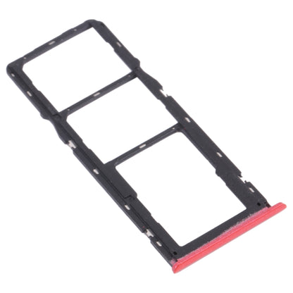 Pour OPPO Realme C12 RMX2189 plateau de carte SIM + plateau de carte SIM + plateau de carte Micro SD, For OPPO Realme C12