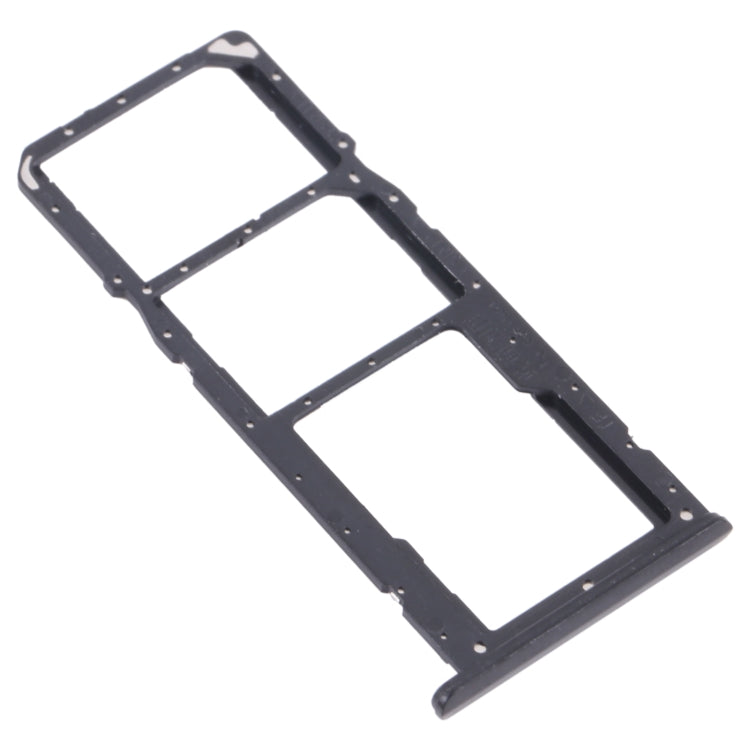 Pour OPPO Realme C21 / Realme C21Y RMX3201,RMX3261 plateau de carte SIM + plateau de carte SIM + plateau de carte Micro SD, For OPPO Realme C21
