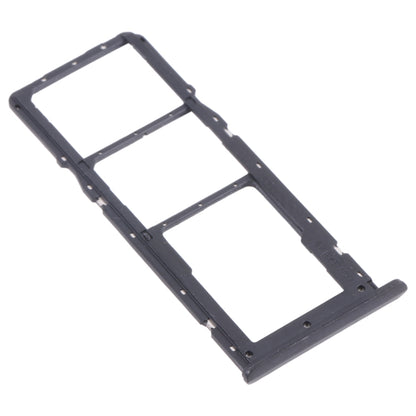 Pour OPPO Realme C21 / Realme C21Y RMX3201,RMX3261 plateau de carte SIM + plateau de carte SIM + plateau de carte Micro SD, For OPPO Realme C21