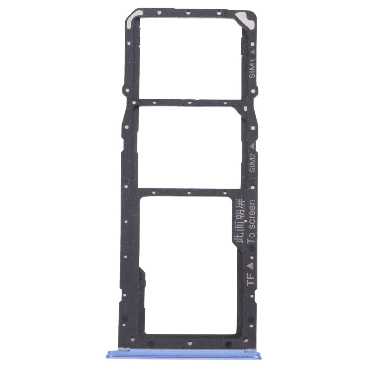 Pour OPPO Realme 7 (Asie) RMX2151, RMX2163 Plateau de carte SIM + Plateau de carte SIM + Plateau de carte Micro SD, For OPPO Realme 7 (Asia)