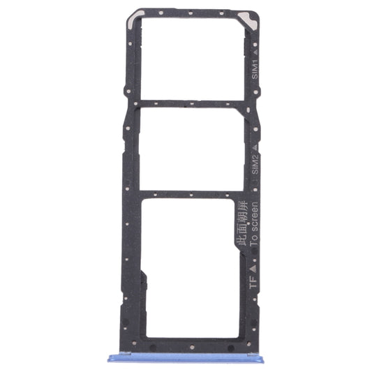 Pour OPPO Realme 7 (Asie) RMX2151, RMX2163 Plateau de carte SIM + Plateau de carte SIM + Plateau de carte Micro SD, For OPPO Realme 7 (Asia)