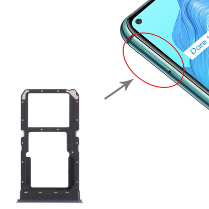Pour OPPO Realme V5 5G plateau de carte SIM + plateau de carte SIM/plateau de carte Micro SD, For OPPO Realme V5 5G