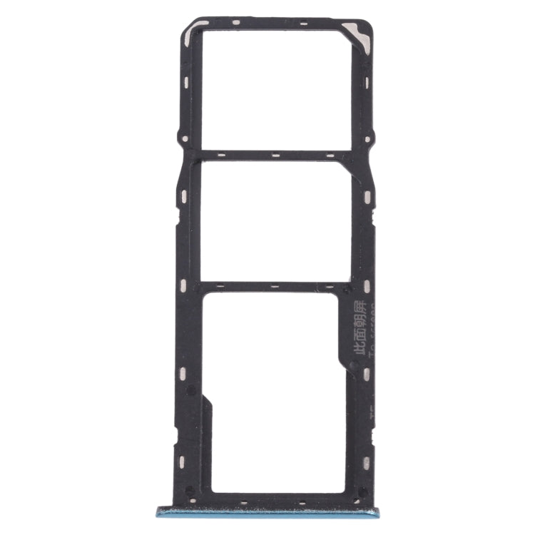 Pour OPPO Realme C3 RMX2027, RMX2020, RMX2021 Plateau de carte SIM + Plateau de carte SIM + Plateau de carte Micro SD, For OPPO Realme C3