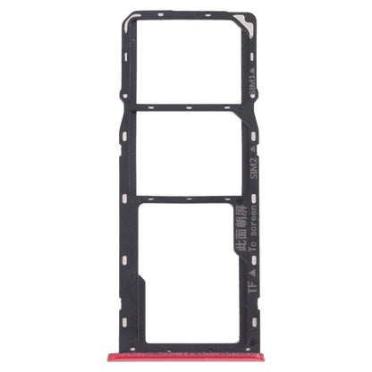 Pour OPPO Realme C3 RMX2027, RMX2020, RMX2021 Plateau de carte SIM + Plateau de carte SIM + Plateau de carte Micro SD, For OPPO Realme C3