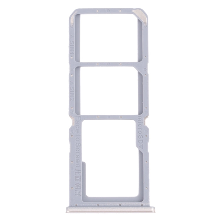 Pour OPPO A54 CPH2239 / A55 4G Plateau de carte SIM + Plateau de carte SIM + Plateau de carte Micro SD