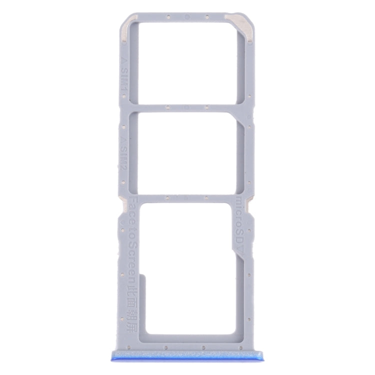 Pour OPPO A54 CPH2239 / A55 4G Plateau de carte SIM + Plateau de carte SIM + Plateau de carte Micro SD