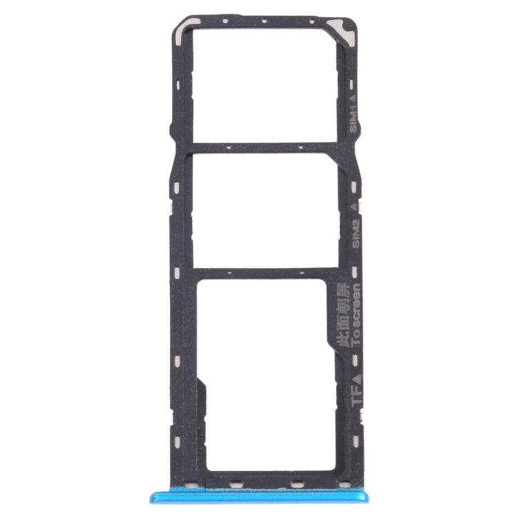 Pour OPPO A12 CPH2083, CPH2077 Plateau de carte SIM + Plateau de carte SIM + Plateau de carte Micro SD