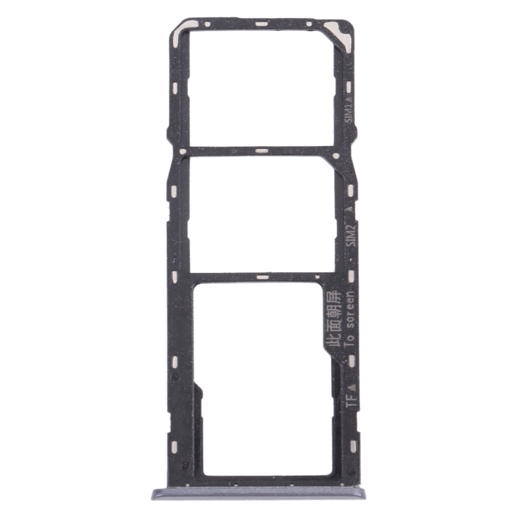 Pour OPPO Realme 6 Plateau de carte SIM + Plateau de carte SIM + Plateau de carte Micro SD, For OPPO Realme 6