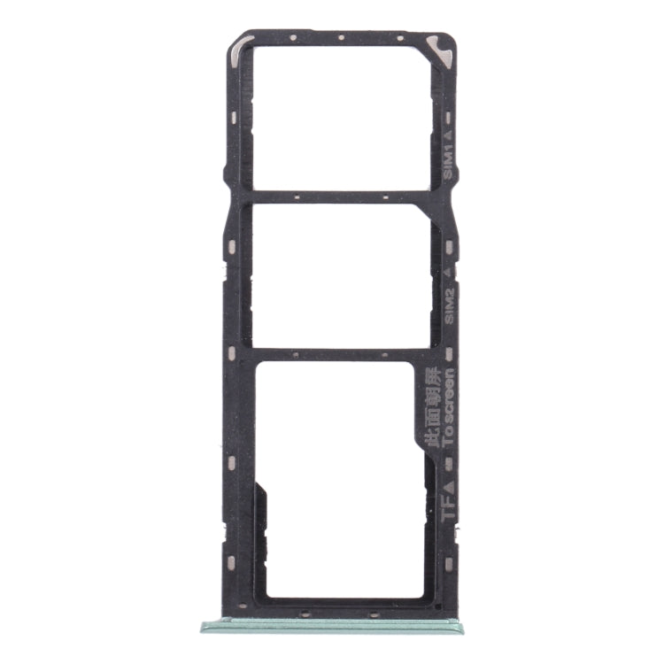 Pour OPPO Realme 7i (Global) Plateau de carte SIM + Plateau de carte SIM + Plateau de carte Micro SD, For OPPO Realme 7i (Global)