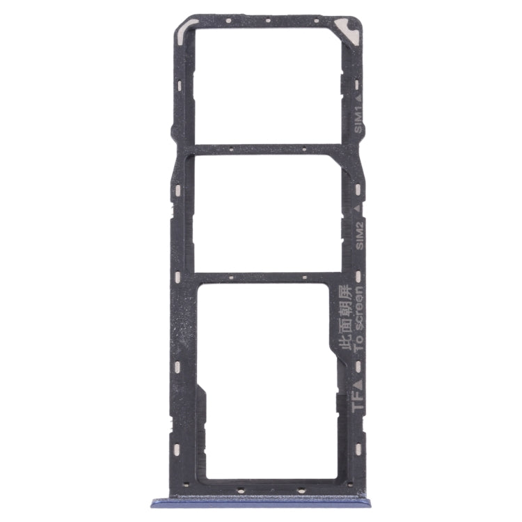 Pour OPPO Realme Narzo 20 plateau de carte SIM + plateau de carte SIM + plateau de carte Micro SD, For OPPO Realme Narzo 20