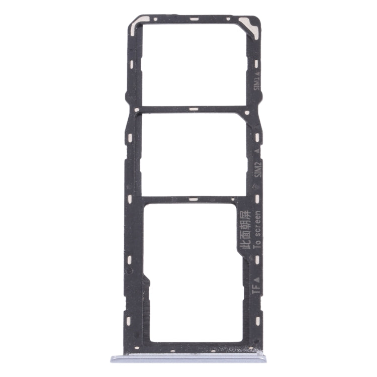 Pour OPPO Realme Narzo 20 plateau de carte SIM + plateau de carte SIM + plateau de carte Micro SD, For OPPO Realme Narzo 20
