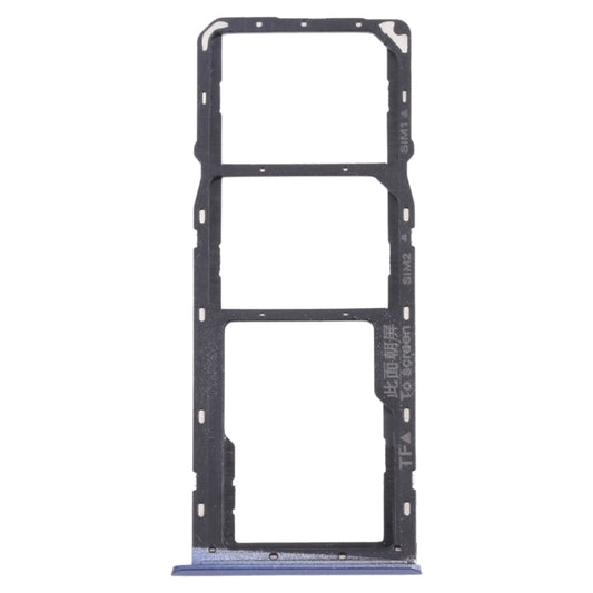 Pour OPPO Realme C15 RMX2180 Plateau de carte SIM + Plateau de carte SIM + Plateau de carte Micro SD, For OPPO Realme C15