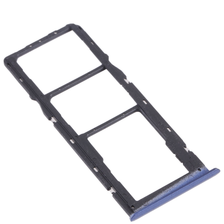 Pour OPPO Realme C15 RMX2180 Plateau de carte SIM + Plateau de carte SIM + Plateau de carte Micro SD, For OPPO Realme C15