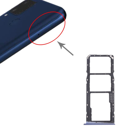 Pour OPPO Realme C15 RMX2180 Plateau de carte SIM + Plateau de carte SIM + Plateau de carte Micro SD, For OPPO Realme C15