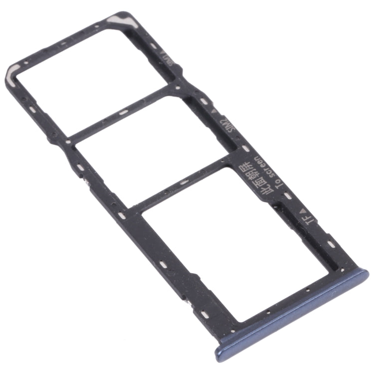 Pour OPPO A15s CPH2179 Plateau de carte SIM + Plateau de carte SIM + Plateau de carte Micro SD