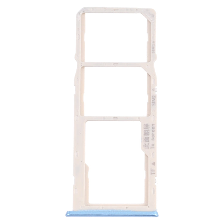 Pour OPPO A35 CPH2179 Plateau de carte SIM + Plateau de carte SIM + Plateau de carte Micro SD