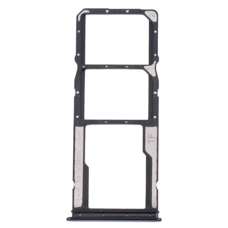 Tiroir Carte SIM + Tiroir Carte SIM + Tiroir Carte Micro SD pour Xiaomi Redmi Note 10 4G / Redmi Note 10S M2101K7AI, M2101K7AG, M2101K7BG, M2101K7BI, M2101K7BNY, M2101K7BL