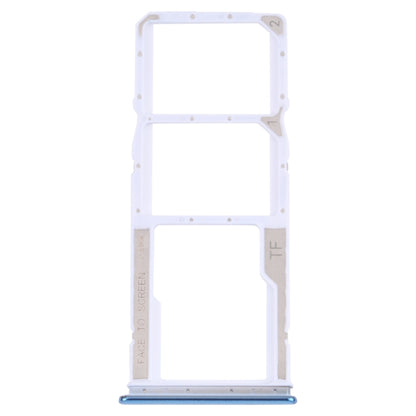 Tiroir Carte SIM + Tiroir Carte SIM + Tiroir Carte Micro SD pour Xiaomi Redmi Note 10 4G / Redmi Note 10S M2101K7AI, M2101K7AG, M2101K7BG, M2101K7BI, M2101K7BNY, M2101K7BL