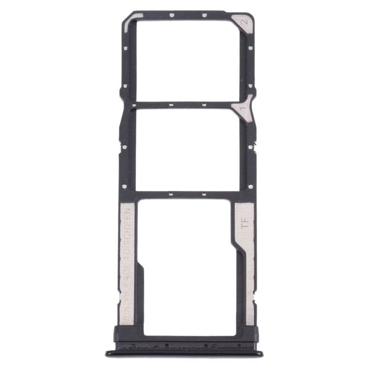Plateau pour carte SIM + plateau pour carte SIM + plateau pour carte Micro SD pour Xiaomi Redmi Note 10 Pro 4G / Redmi Note 10 Pro Max / Redmi Note 10 Pro (Inde) M2101K6G, M2101K6R, M2101K6I, M2101K6P