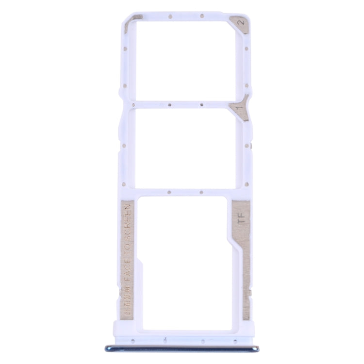 Plateau pour carte SIM + plateau pour carte SIM + plateau pour carte Micro SD pour Xiaomi Redmi Note 10 Pro 4G / Redmi Note 10 Pro Max / Redmi Note 10 Pro (Inde) M2101K6G, M2101K6R, M2101K6I, M2101K6P