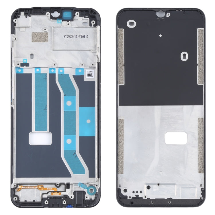 Pour OPPO Realme C15 RMX2180 boîtier avant cadre LCD plaque de lunette, For OPPO Realme C15