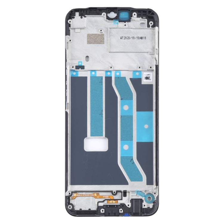 Pour OPPO Realme C15 RMX2180 boîtier avant cadre LCD plaque de lunette, For OPPO Realme C15