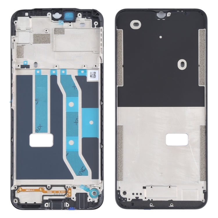 Pour OPPO Realme C12 RMX2189 boîtier avant cadre LCD plaque de lunette, For OPPO Realme C12