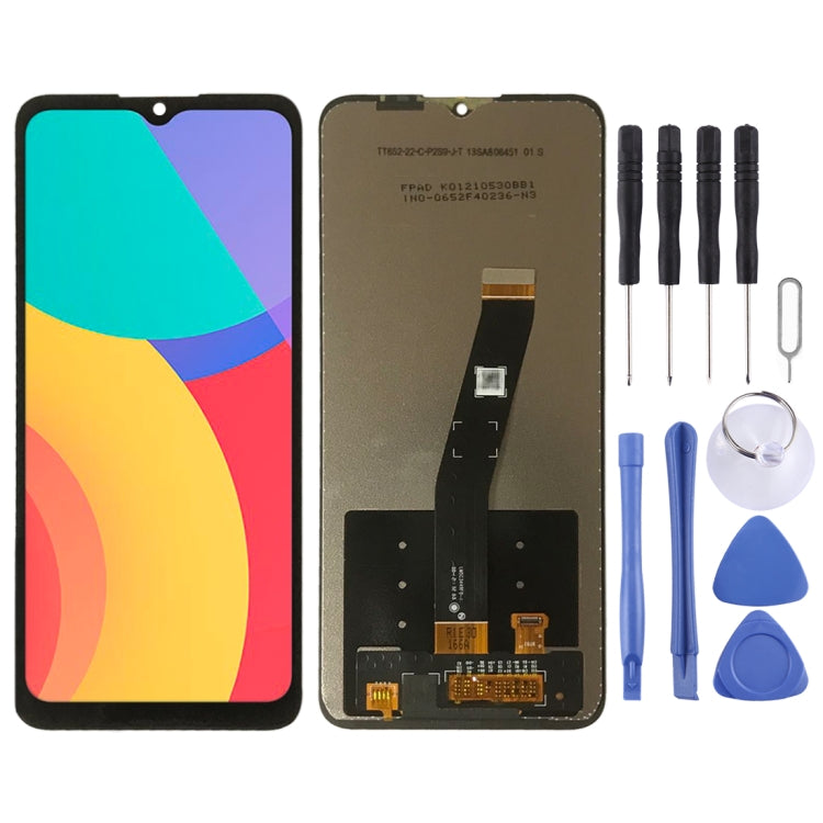 Ensemble complet d'écran LCD et numériseur pour Alcatel 1S 2021 / 3L 6025 6025H 6056