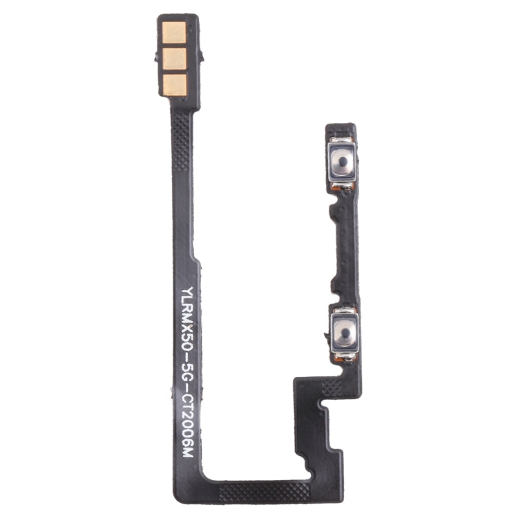 Câble flexible pour bouton de Volume, pour OPPO Realme X50 5G RMX2144, For Realme X50 5G
