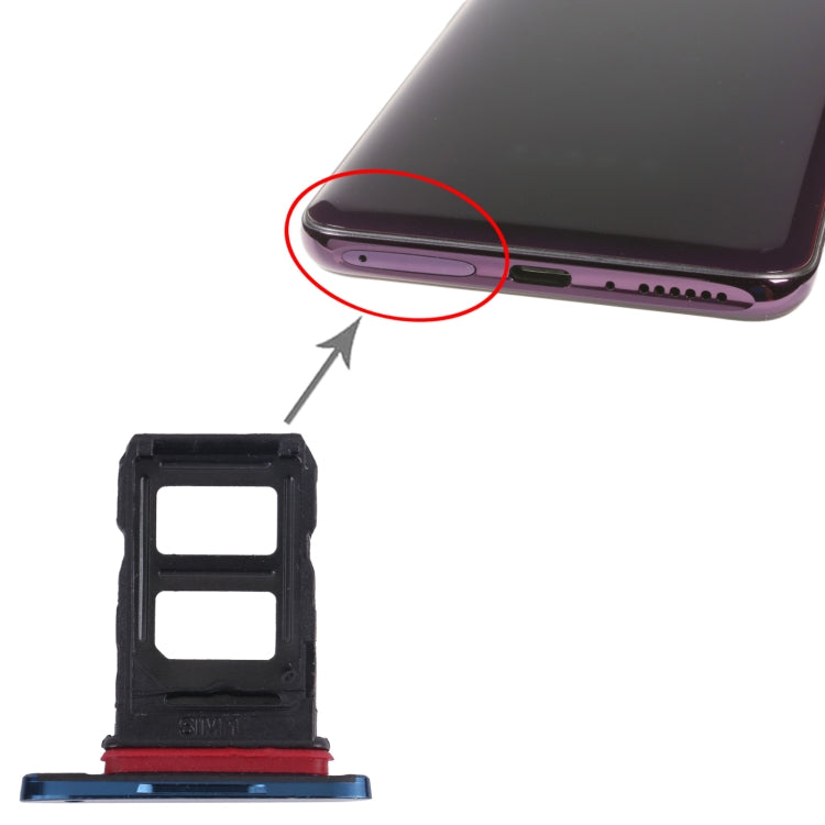 Pour OPPO Find X CPH1871 PAFM00 plateau de carte SIM + plateau de carte SIM