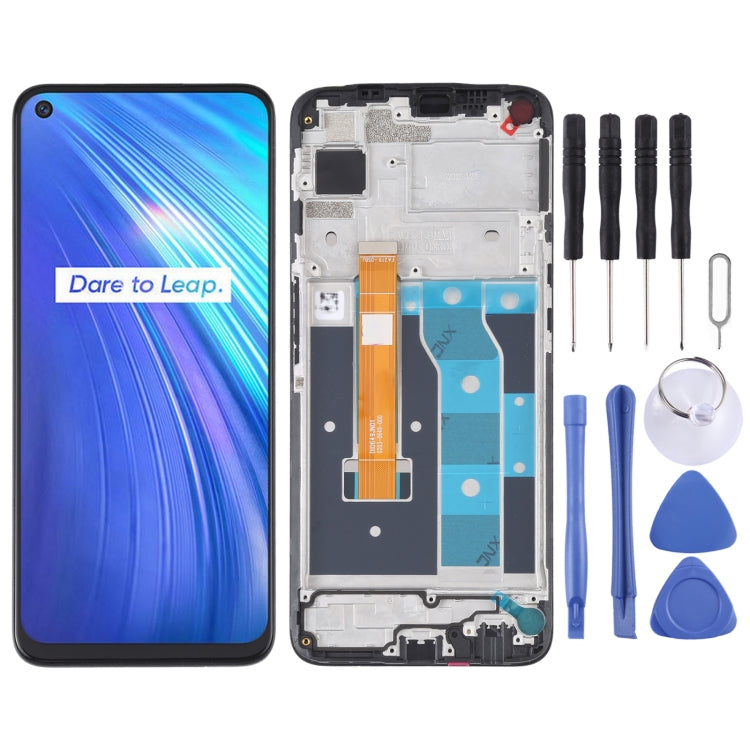 Écran LCD et numériseur complet avec cadre pour OPPO Realme 6 RMX2001