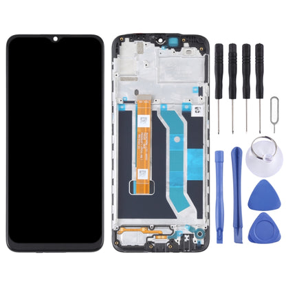 Écran LCD et numériseur assemblage complet avec cadre pour OPPO Realme C3 / C3i RMX2027 RMX2020 RMX2021